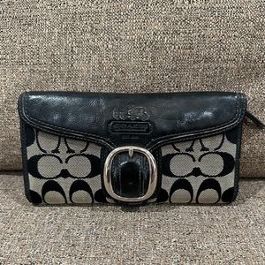 Black Coach Wallet, gently used